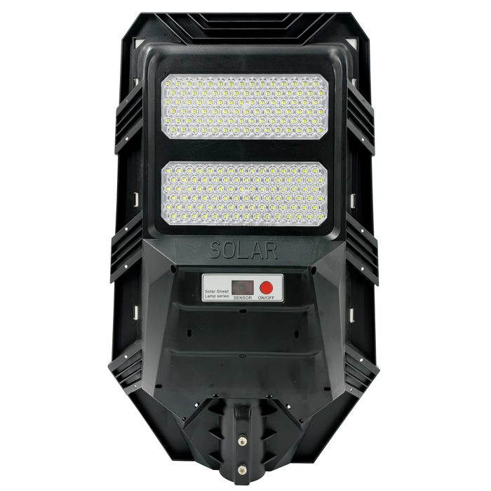 Solárne fasádne senzorové LED svietidlo s DO 600lm