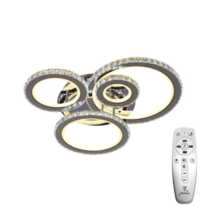 LED svietidlo + diaľkový ovládač 120W