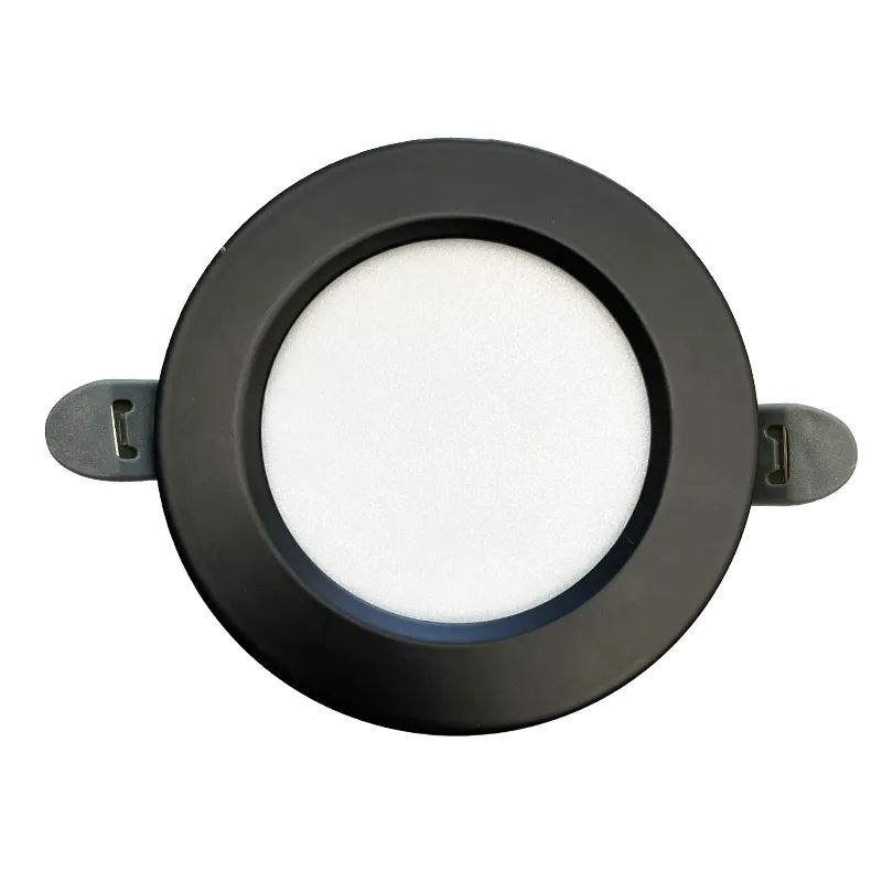 NEDES zapustený LED panel kruh 7,5W / 4000K / čierny