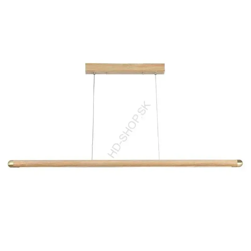 LED závesné svietidlo 22W 4000K masívne drevo