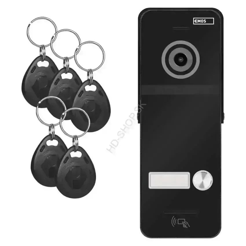 Farebná dverná kamerová jednotka EM-10AHD KEY-1