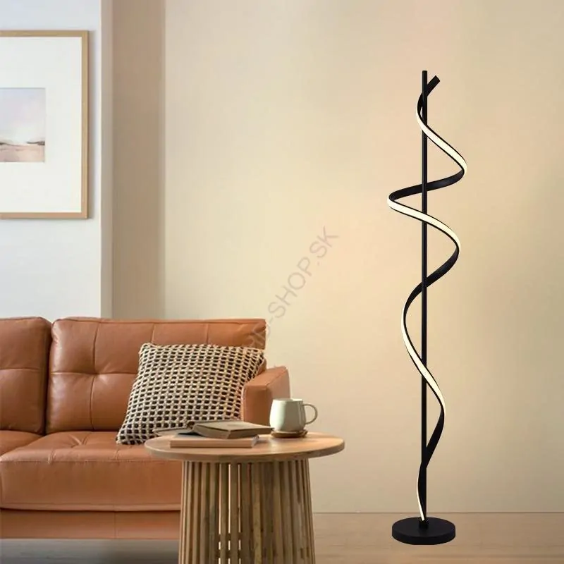 LED dizajnová stojaca lampa 50W + DO