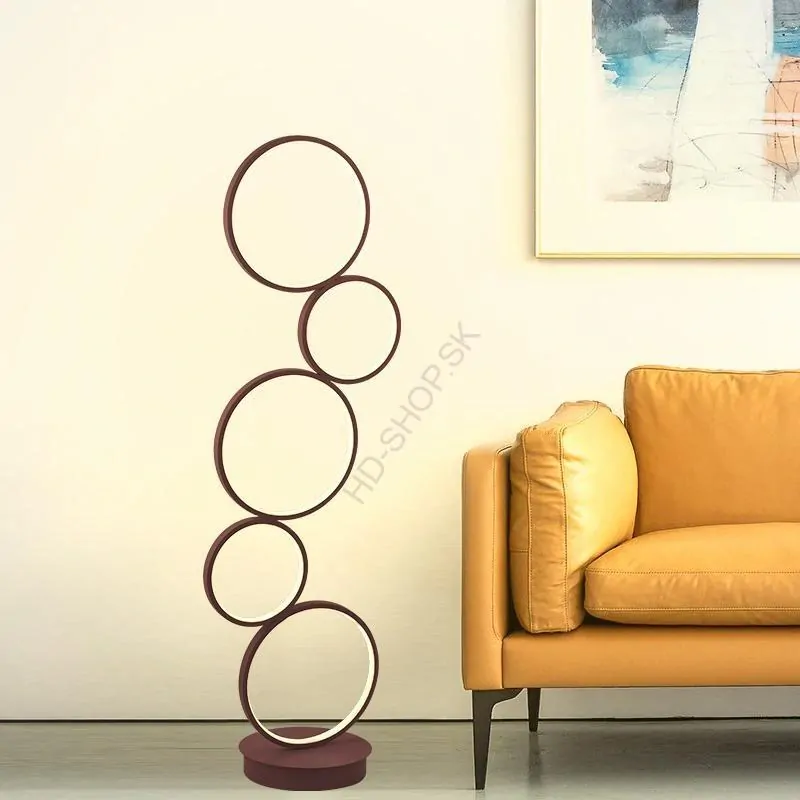 LED dizajnová stojaca lampa 85W + DO