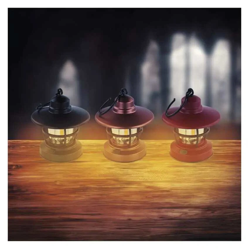 COB LED svietidlo 150 lm, 3× AAA farba bronz