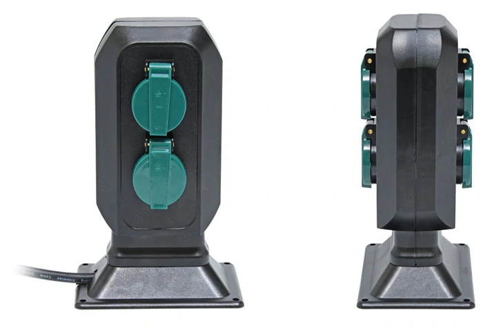 Záhradný stĺpik 4x zásuvka