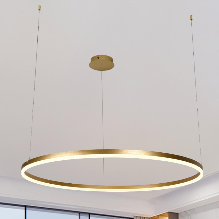 LED závesné svietidlo + diaľkový ovládač 55W