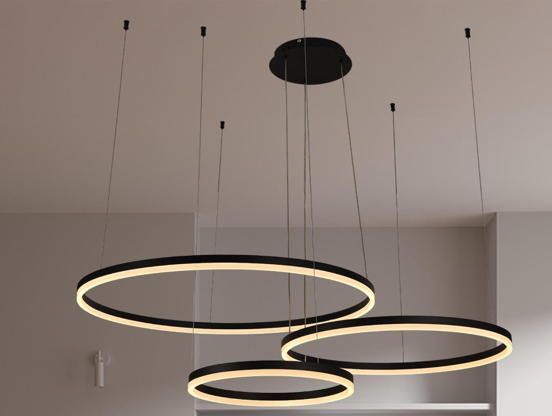 LED závesné svietidlo + diaľkový ovládač 125W