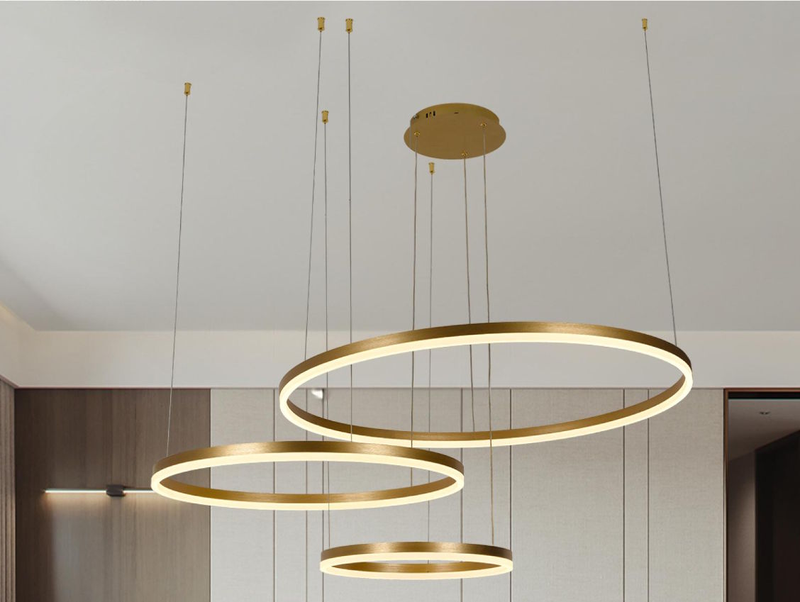 LED závesné svietidlo + diaľkový ovládač 125W