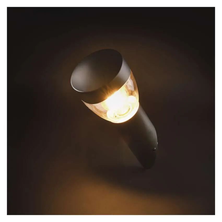 Záhradné nástenné svietidlo ARTEO, antracit, E27, IP44