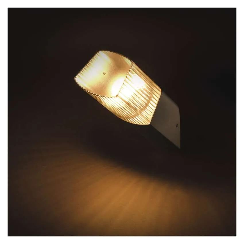 Záhradné nástenné svietidlo LANA, antracit, E27, IP54