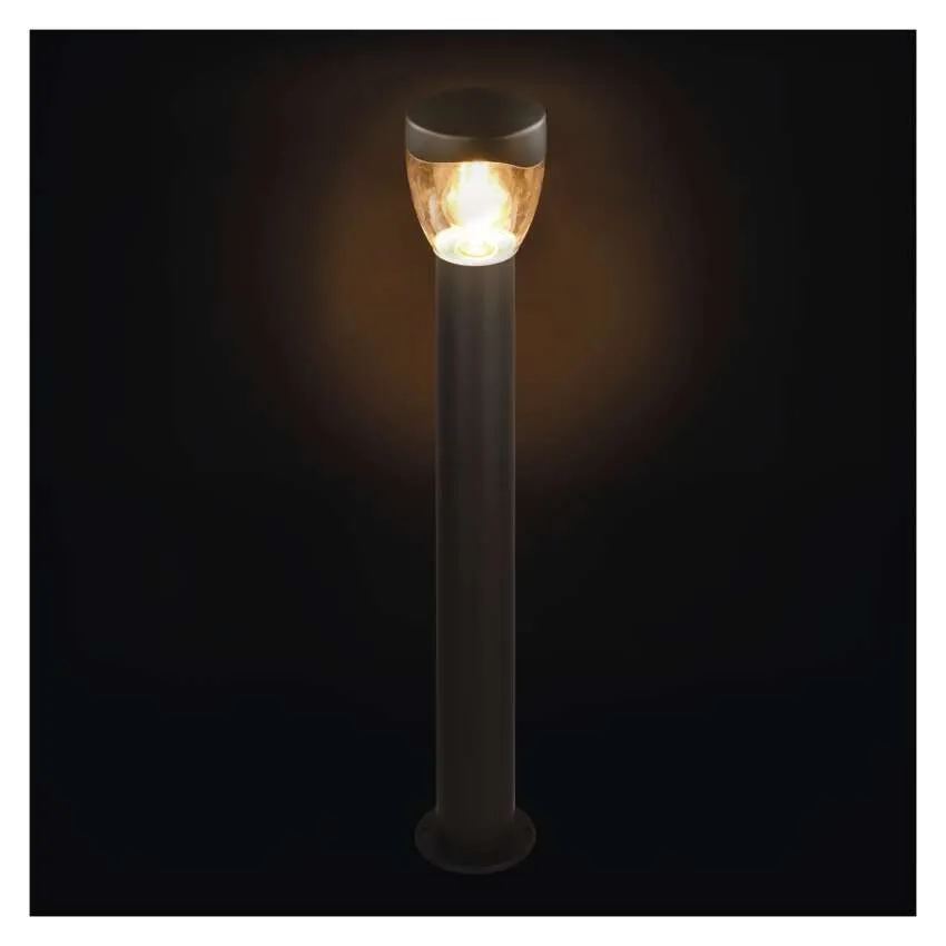 Záhradné stĺpikové svietidlo ARTEO, 80cm, antracit, E27, IP44