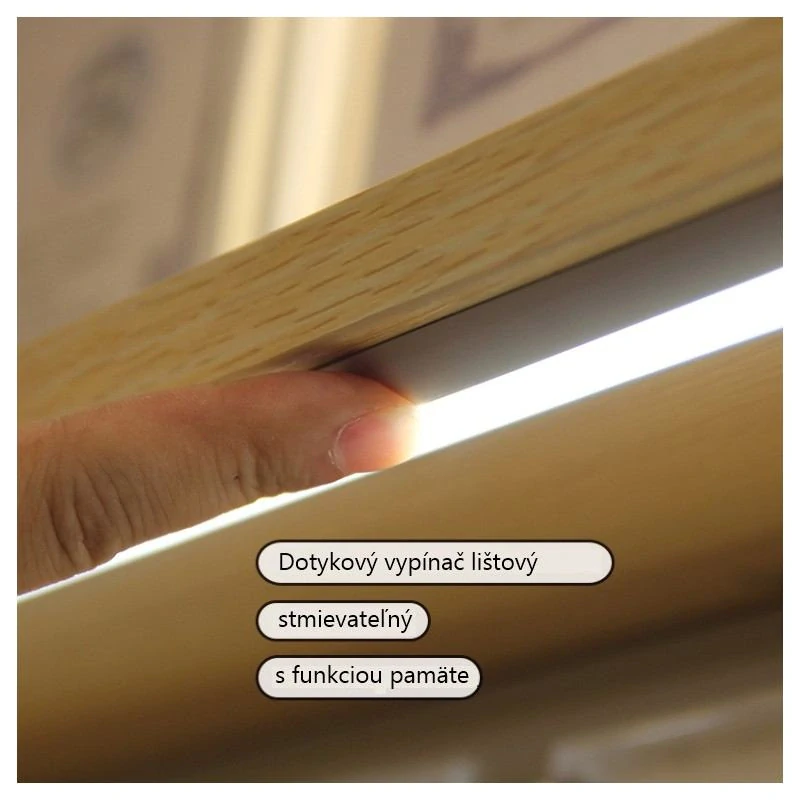 Vypínač dotykový lištový dim., 12V-36W, 24V-72W