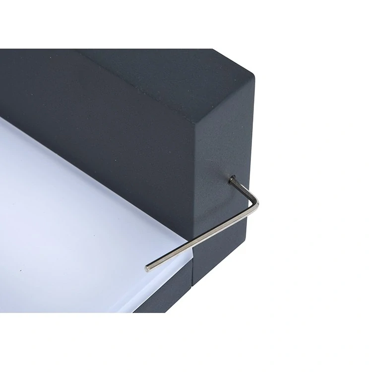 Vonkajšie nástenné LED svietidlo ALDA - antracitové, 9W