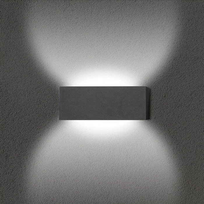 Vonkajšie nástenné LED svietidlo STIX - antracitové