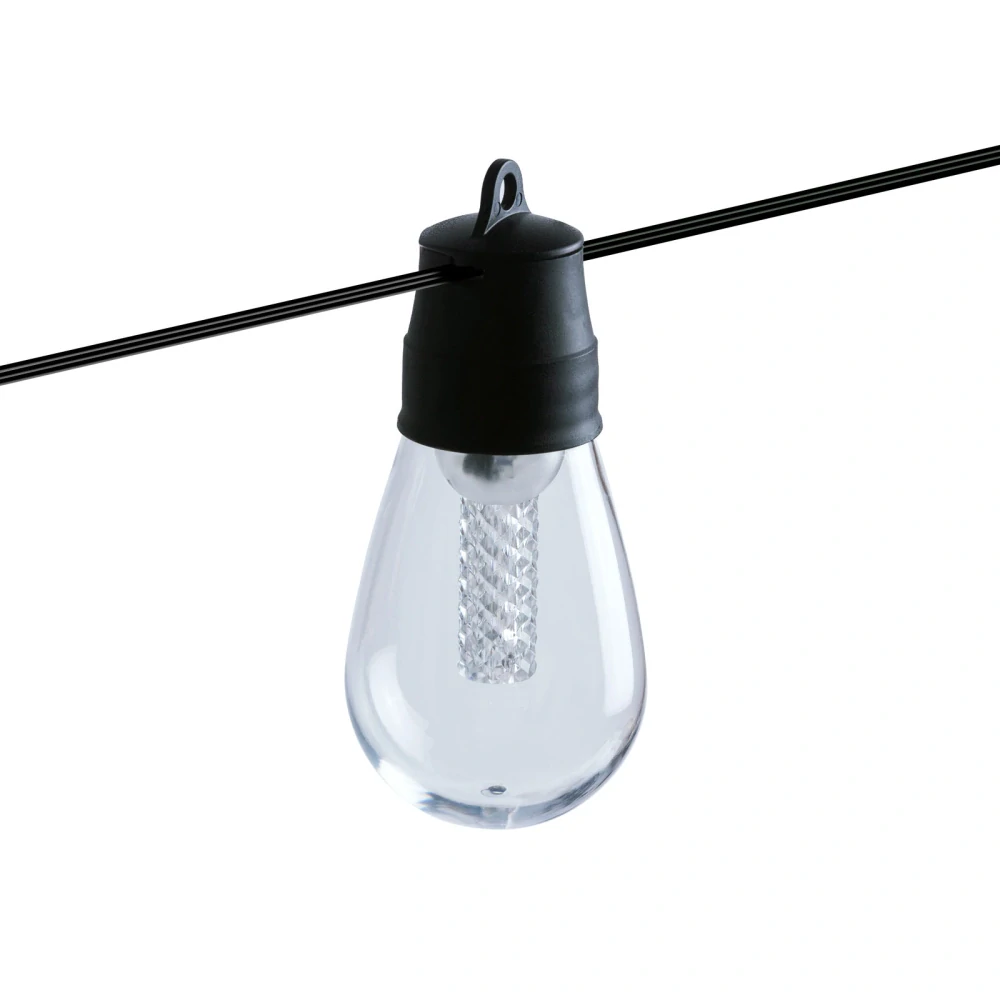 SMART solárna LED reťaz 25×LED Bluetooth 13,6 m IP65