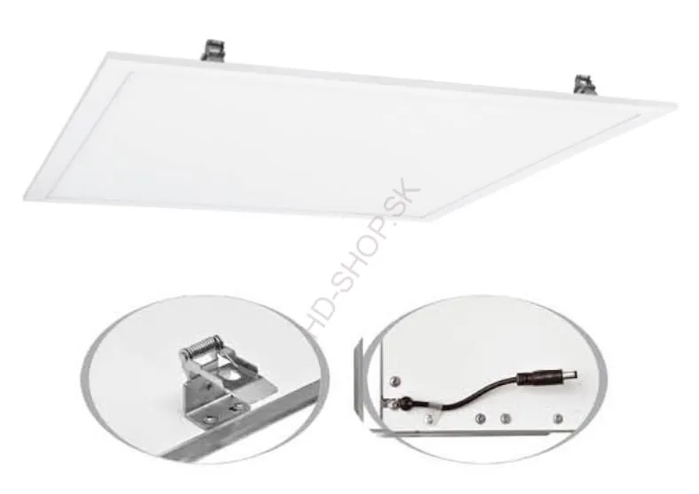 Podhľadový LED panel do sádrokartónu 45W 4000K 4600 lm