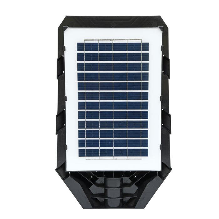 Solárne fasádne senzorové LED svietidlo s DO 600lm