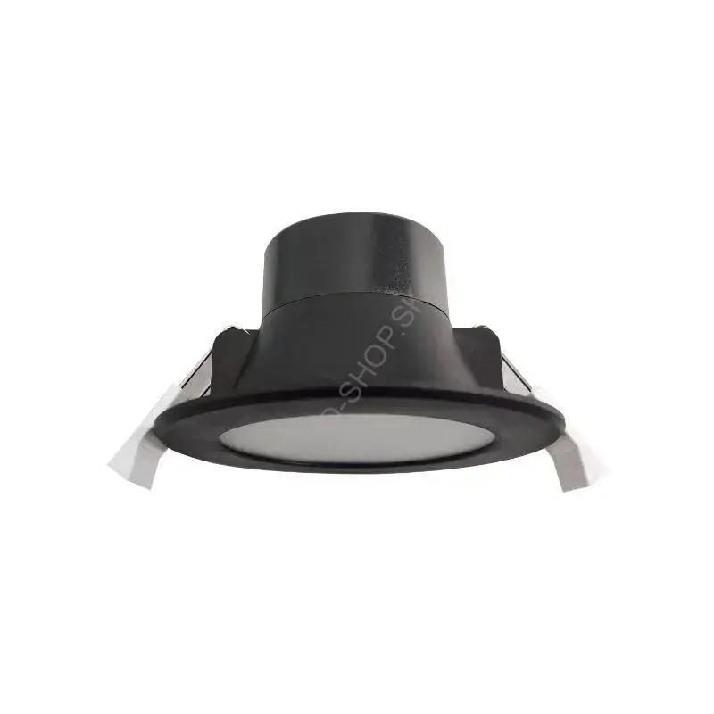 LED svietidlo 7W / IP44 / DR01 / SMD / 4000K čierne