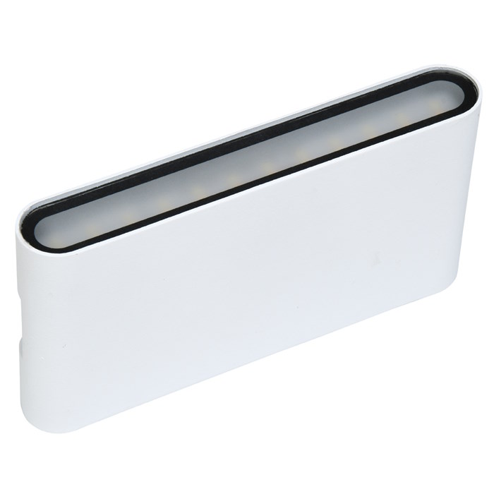 LED fasádne svietidlo s nastaviteľnou teplotou farby 2x6W biele