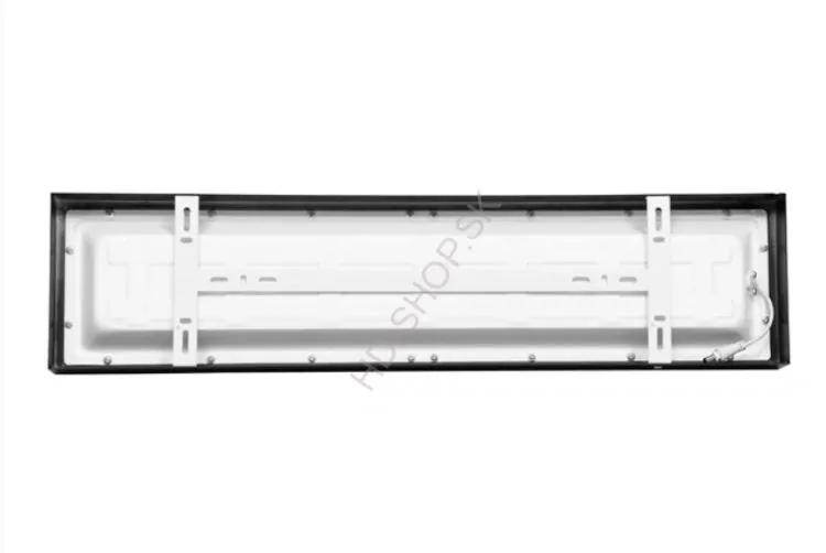 Prisadené LED kancelárske svietidlo PILO čierne