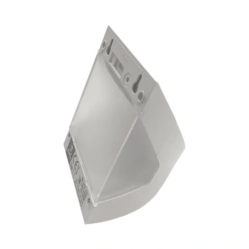 LED biele nástenné solárne svietidlo 3W / 300lm / 3000K / 4000K 