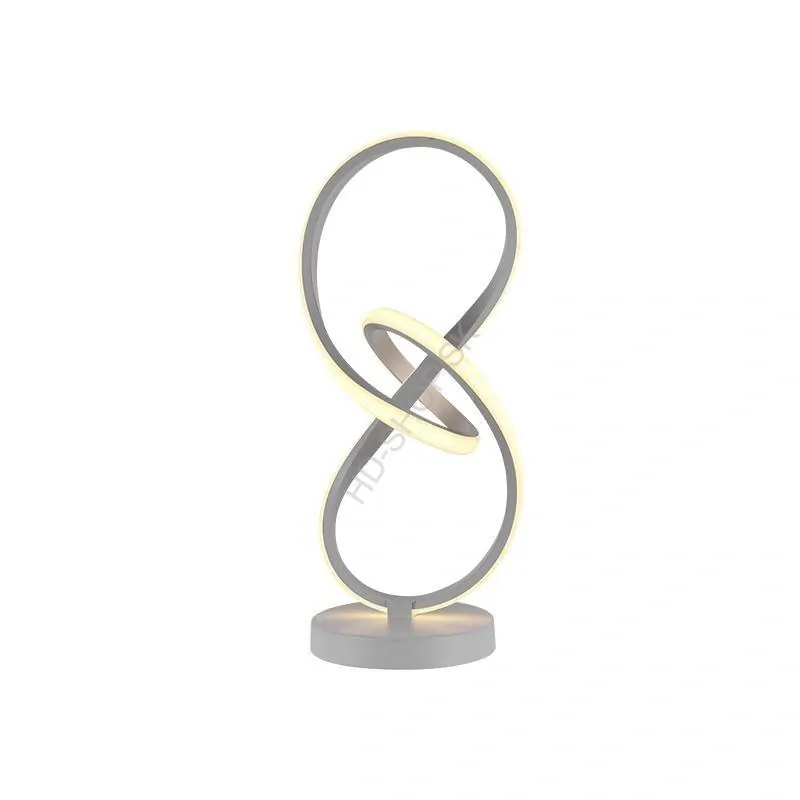 LED dizajnová stolová lampa 28W