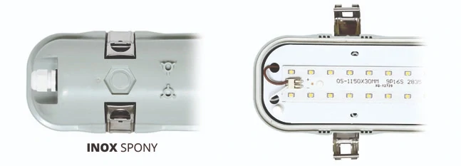 Prachotesné priemyselné LED svietidlo 59W, 9000lm