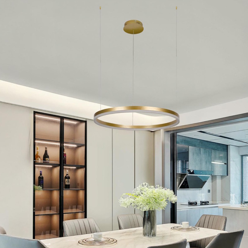 LED závesné svietidlo + diaľkový ovládač 42W