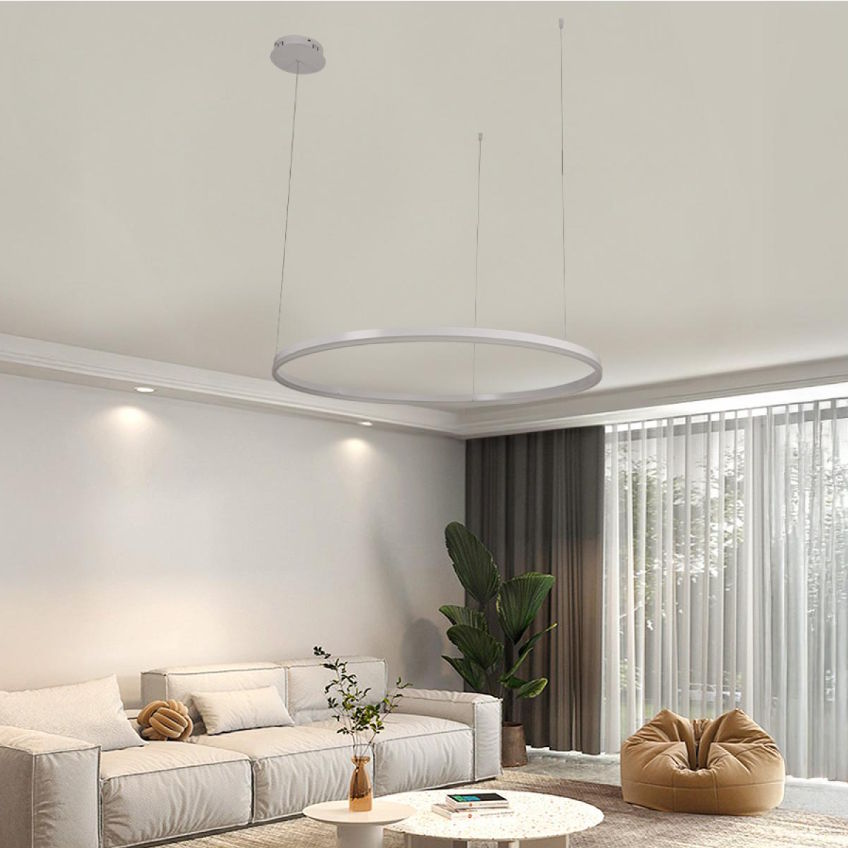 LED závesné svietidlo + diaľkový ovládač 55W