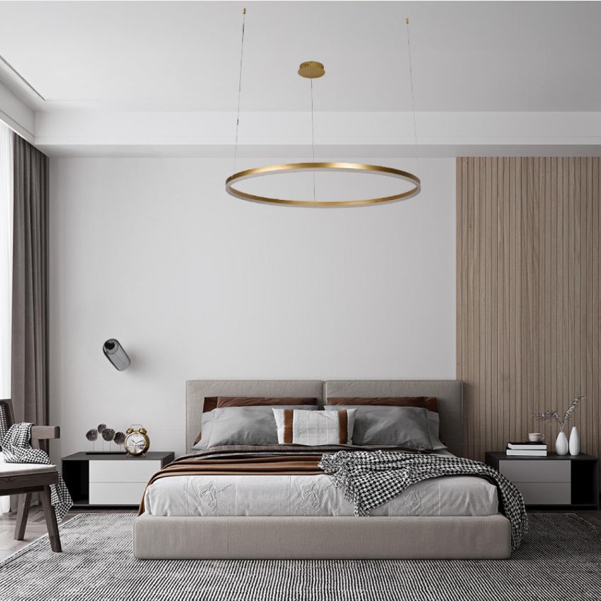 LED závesné svietidlo + diaľkový ovládač 72W