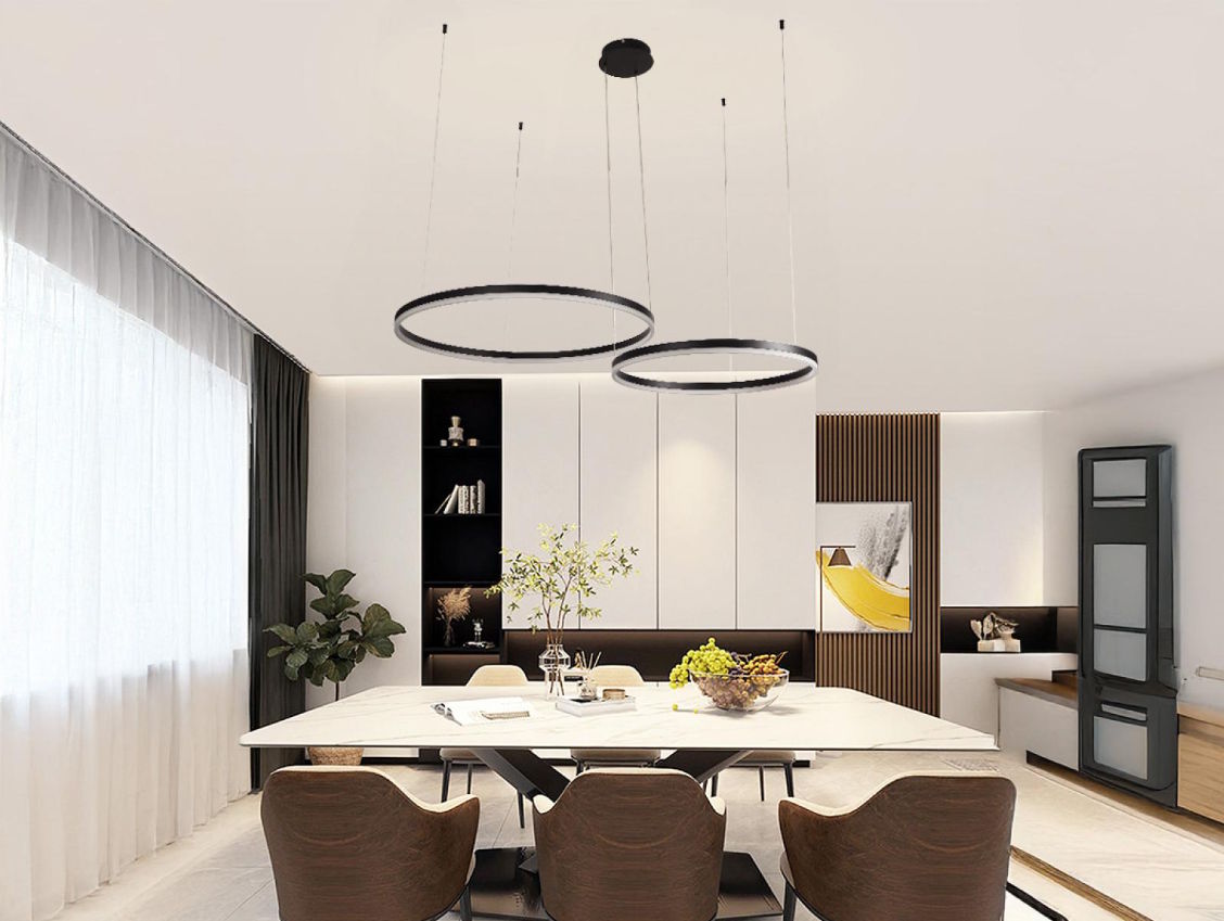 LED závesné svietidlo + diaľkový ovládač 70W