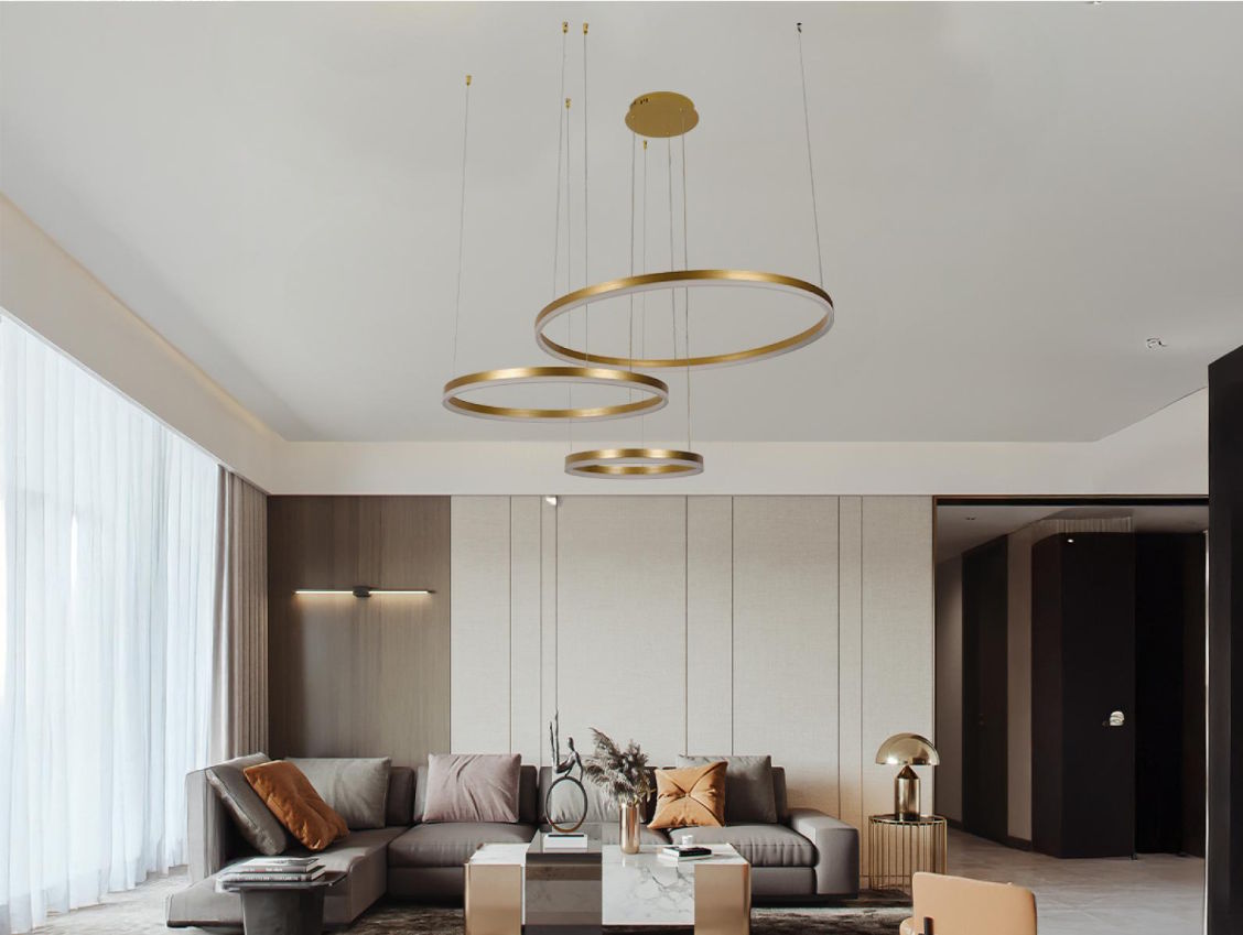 LED závesné svietidlo + diaľkový ovládač 125W