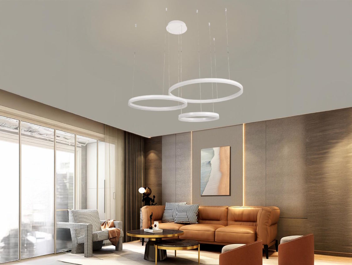 LED závesné svietidlo + diaľkový ovládač 125W