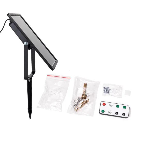 Solárny LED pás, teplá biela s diaľkovým ovládaním, 20 m, IP65