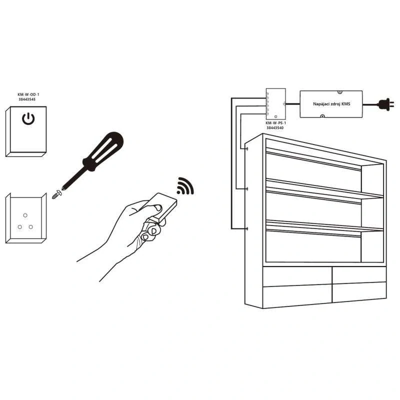 Ovládač stmievača, 12V-24V