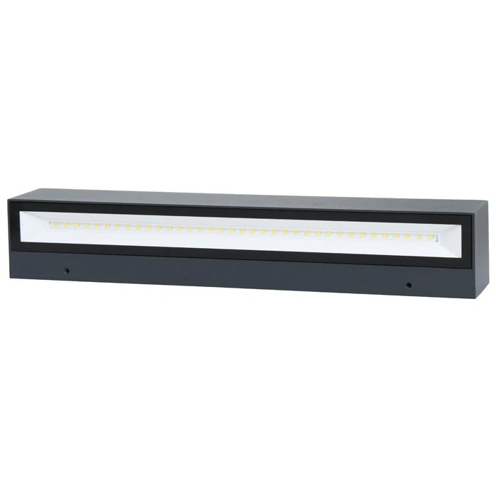 Vonkajšie nástenné LED svietidlo STIX - antracitové