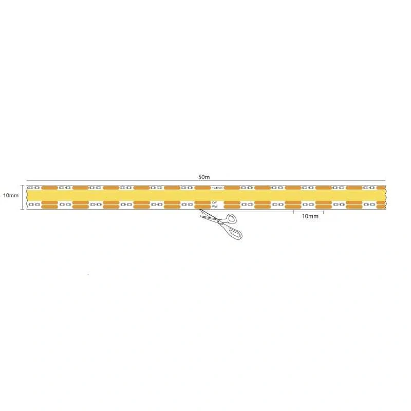 LED pás 20 W/m CCT COB IP20 24 V