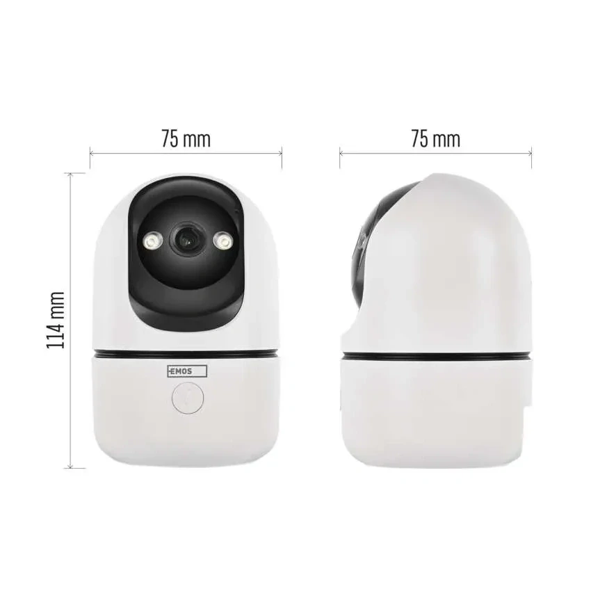 GoSmart Vnútorná otočná kamera IP-220G s Wi-Fi, biela