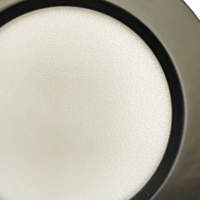 NEDES zapustený LED panel kruh 7,5W / 4000K / čierny