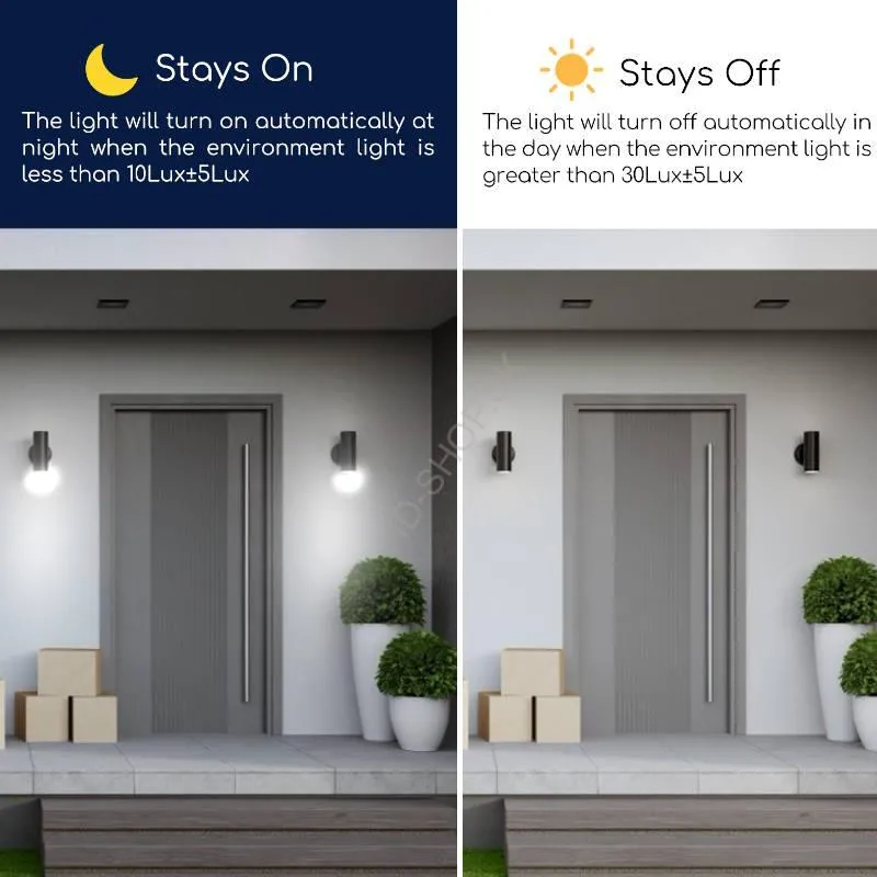 LED žiarovka 8W so súmrakovým senzorom 6500K