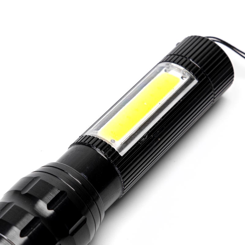 Baterka s bočným svetlom, nabíjateľná