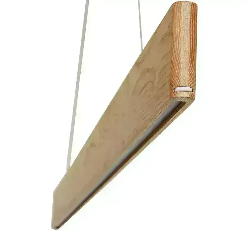 LED závesné svietidlo 22W 4000K masívne drevo