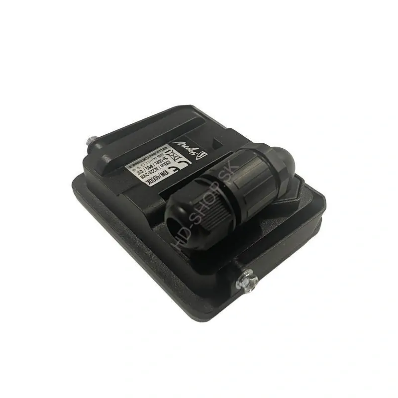 Vonkajší čierny LED reflektor 30W / 4000K