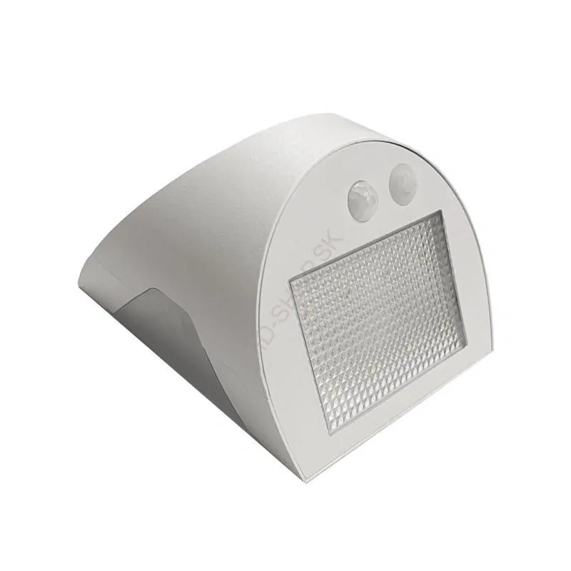 LED biele nástenné solárne svietidlo 3W / 300lm / 3000K / 4000K 
