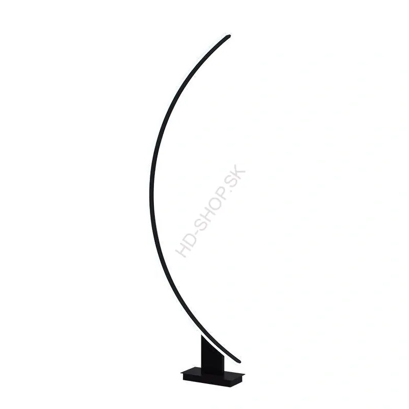 LED dizajnová stojaca lampa 75W + DO