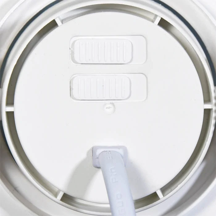 Vstavané výklopné LED kruhové svietidlo biele