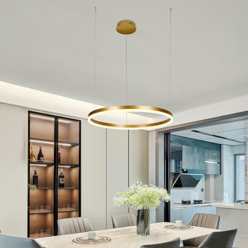 LED závesné svietidlo + diaľkový ovládač 42W