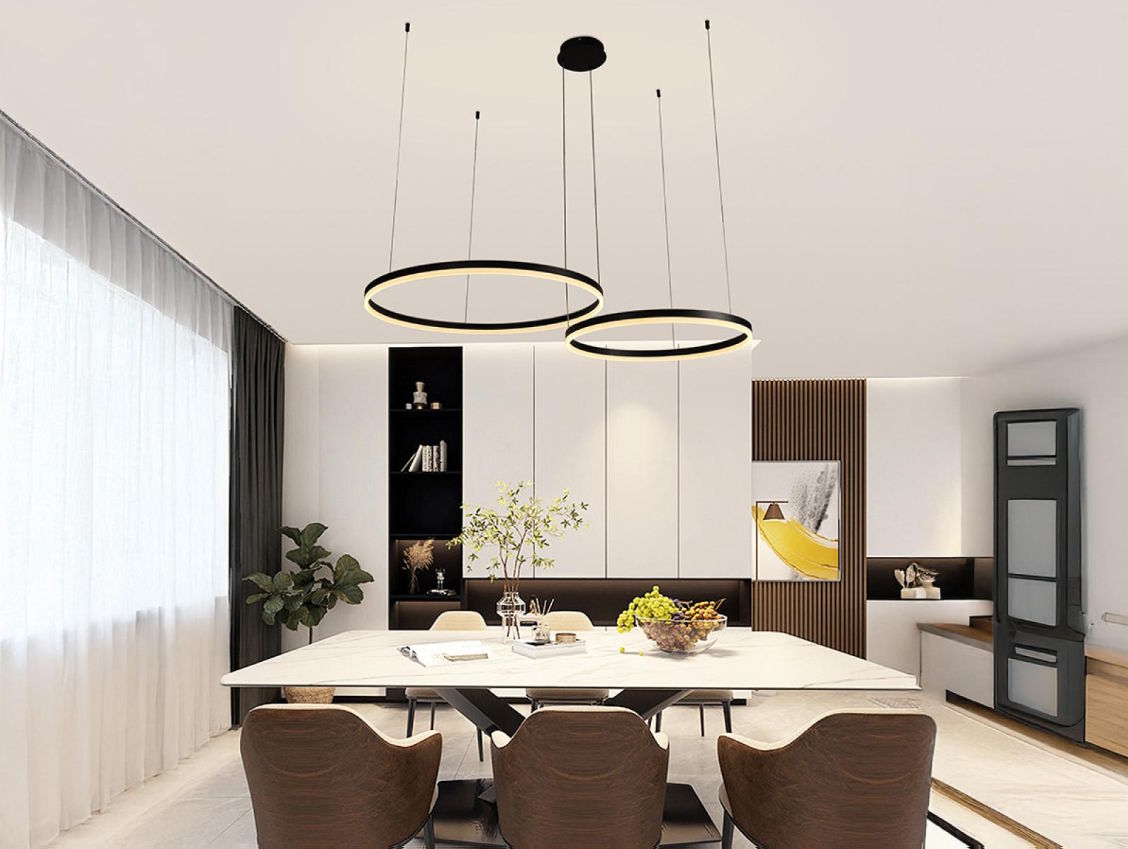 LED závesné svietidlo + diaľkový ovládač 70W