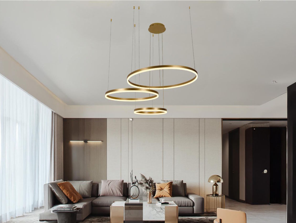 LED závesné svietidlo + diaľkový ovládač 125W