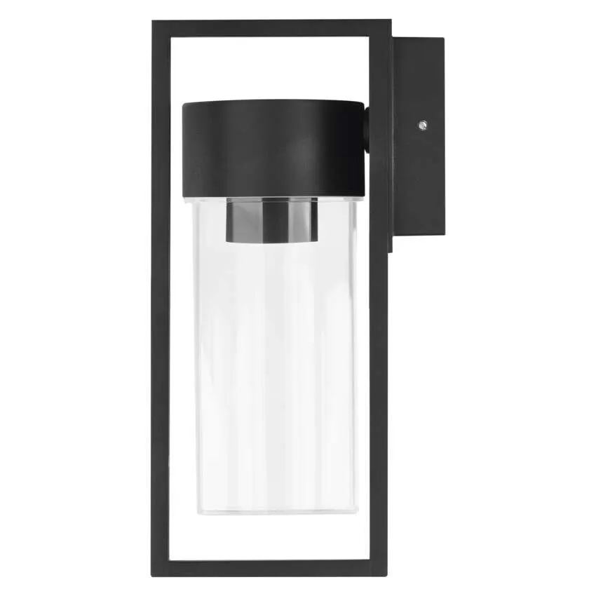 Záhradné nástenné svietidlo TILLIA, antracit, E27, IP44